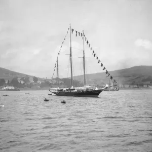 Gleniffer at Anchor in Lamlash Bay Print Gleniffer at Anchor in Lamlash Bay Print