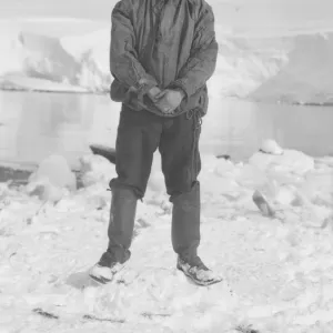 Portrait of T. W. Bagshawe. Waterboat Point, Paradise Bay