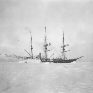 Scotia in winter quarters