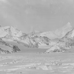 Print of Shackleton-Rowett Expedition View, South Georgia Mountains Print of Shackleton-Rowett Expedition View, South Georgia Mountains