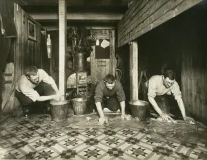 Bi-weekly ablutions of The Ritz