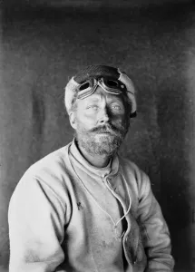 Cecil Meares on his return from the Barrier. January 5th 1911