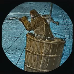 British Arctic Expedition 1875-76 Gallery: The crows nest