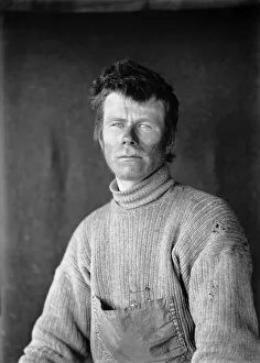 British Antarctic Expedition 1910-13 (Terra Nova) Collection: Dimitri Geroff on return from Barrier. January 5th 1912