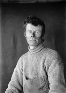 Dimitri Geroff on return from Barrier. January 5th 1912
