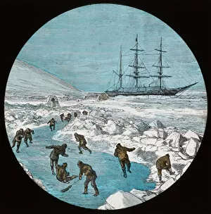 British Arctic Expedition 1875-76 Gallery: The Discovery - The rink
