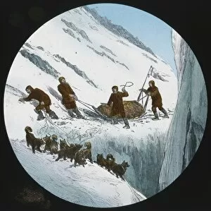 British Arctic Expedition 1875-76 Collection: Discovery, sledge party