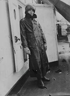 Antarctic Relief Expeditions 1902-04 Collection: Dr Davidson on deck