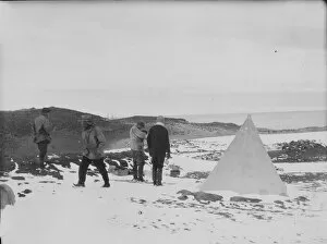 Antarctic Relief Expeditions 1902-04 Collection: Dr Wilsons hut Cape Royds