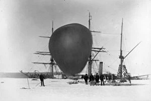 British National Antarctic Expedition 1901-04 (Discovery) Gallery: Eva about to ascend, 4 February 1902