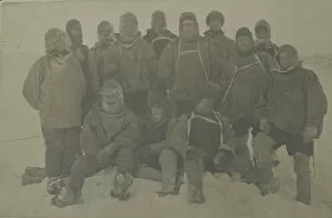 British Antarctic Expedition 1907-09 (Nimrod) Gallery: Group photograph of shore party