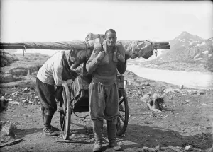 H. G. (Gino) Watkins pack carrying