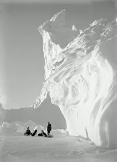 British Antarctic Expedition 1910-13 (Terra Nova) Collection: Under the Ice of the Castle Berg. September 17th 1911
