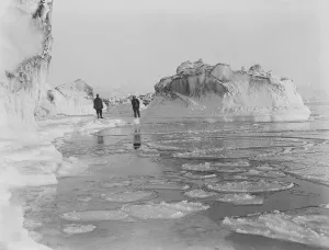 George Murray Levick Gallery: Pancake ice