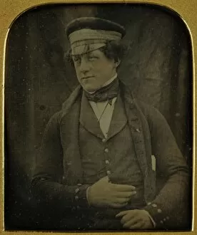 British Naval Northwest Passage Expedition 1845-48 Collection: Portrait of Charles des Voeux