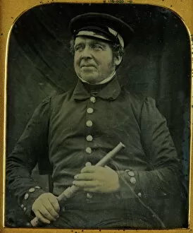 British Naval Northwest Passage Expedition 1845-48 Collection: Portrait of James Reid