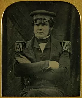 British Naval Northwest Passage Expedition 1845-48 Collection: Portrait of Lt James Fairholme