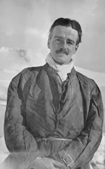 British Expedition to Graham Land, 1920-22 Collection: Portrait of M. C. Lester, Waterboat Point, Paradise Bay