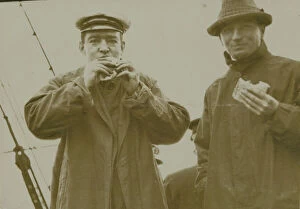 British Antarctic Expedition 1907-09 (Nimrod) Collection: Shackleton and Adams