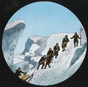 British Arctic Expedition 1875-76 Gallery: Sledge to Rawson Point
