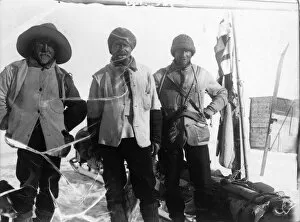 British National Antarctic Expedition 1901-04 (Discovery) Gallery: Southern sledge party returned