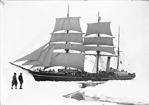British Antarctic Expedition 1910-13 (Terra Nova) Gallery: The Terra Nova sailing through the pack ice. December 11th 1910