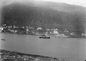 British Arctic Air Route Expedition 1930-31 Gallery: The town of Vagur on Sudero, in the Faroe Islands