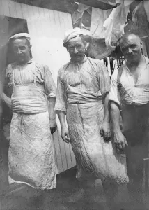 Ship Collection: Three unidentified expedition members