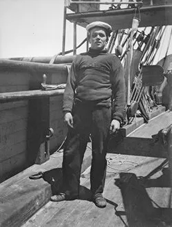 Scottish National Antarctic Expedition 1902-04 Gallery: Unidentified seaman