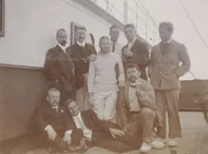 Wild, Knowton, Adams, Marshall, Sears, Marston, Roberts, Priestley, Joyce, SS Runic